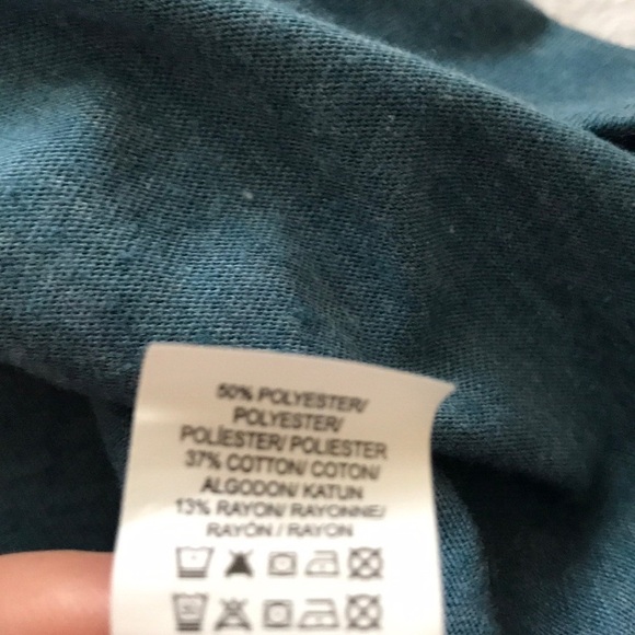 LUCKY BRAND Peacock Long Sleeve Graphic Tee Sm - Picture 8 of 8